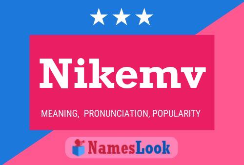 Nikemv Name Poster