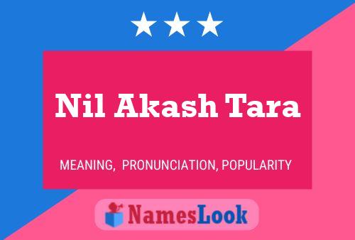 Nil Akash Tara Name Poster