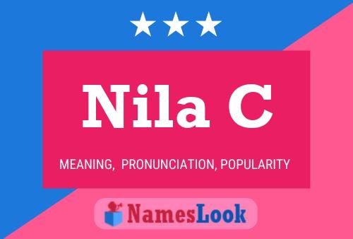 Nila C Name Poster