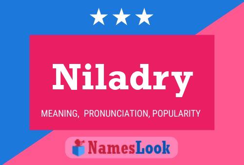 Niladry Name Poster