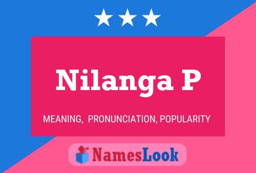 Nilanga P Name Poster