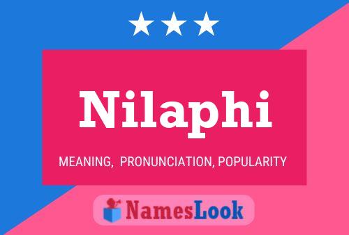 Nilaphi Name Poster