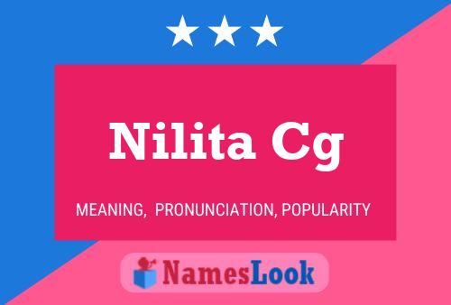 Nilita Cg Name Poster