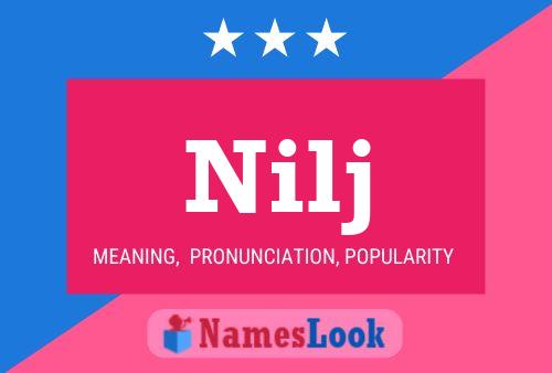 Nilj Name Poster