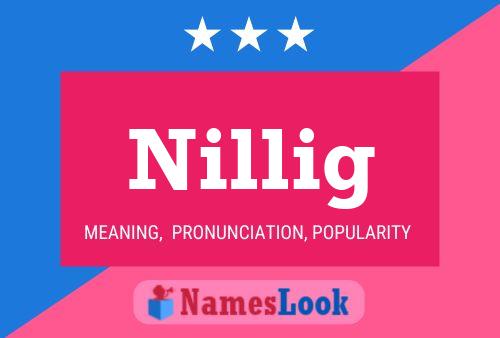 Nillig Name Poster