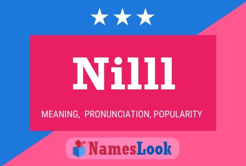 Nilll Name Poster