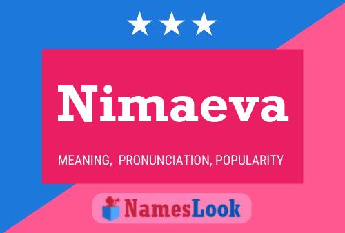 Nimaeva Name Poster