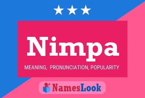 Nimpa Name Poster