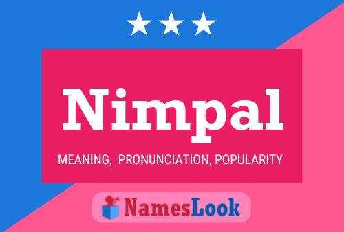 Nimpal Name Poster