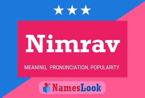 Nimrav Name Poster