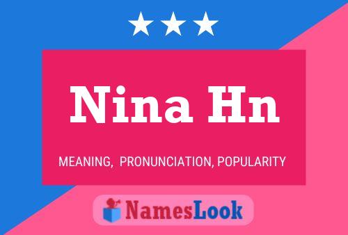 Nina Hn Name Poster