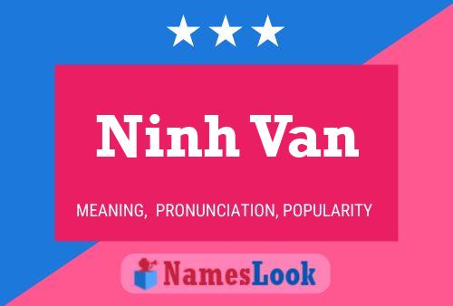 Ninh Van Name Poster