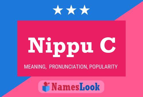 Nippu C Name Poster