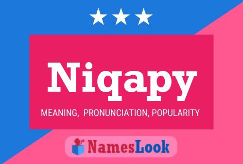 Niqapy Name Poster