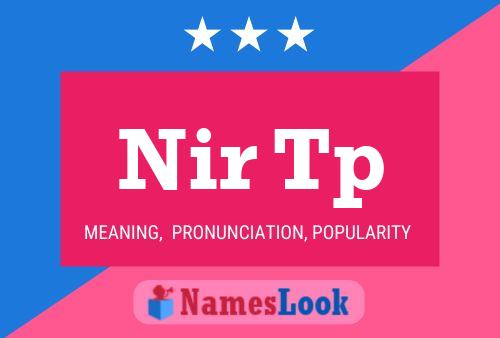 Nir Tp Name Poster