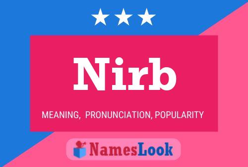 Nirb Name Poster