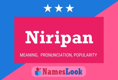 Niripan Name Poster