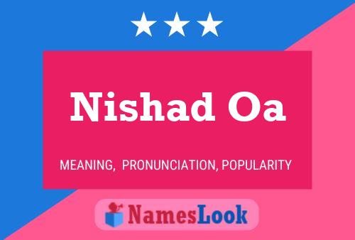 Nishad Oa Name Poster