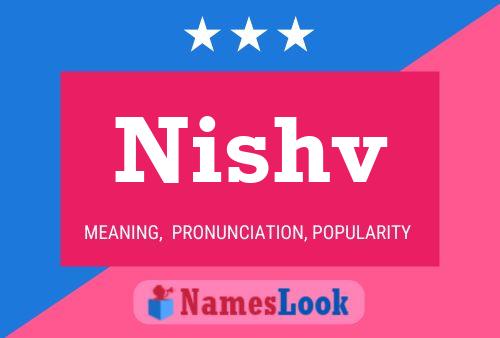 Nishv Name Poster