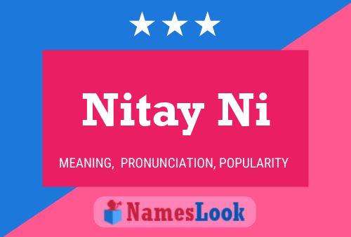 Nitay Ni Name Poster