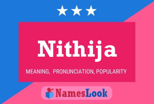 Nithija Name Poster