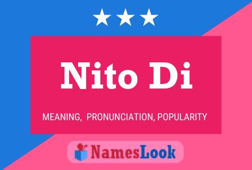 Nito Di Name Poster