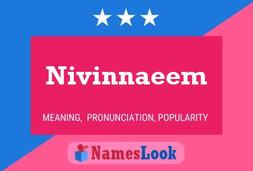 Nivinnaeem Name Poster