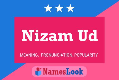 Nizam Ud Name Poster