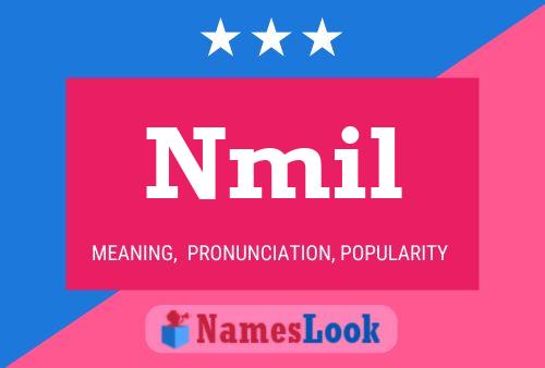 Nmil Name Poster