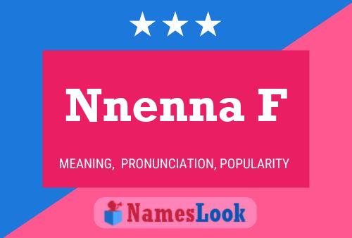 Nnenna F Name Poster