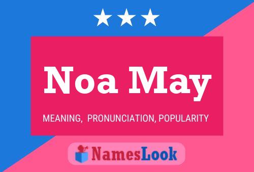 Noa May Name Poster