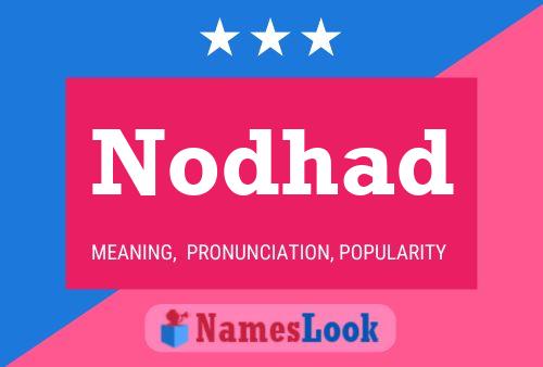 Nodhad Name Poster