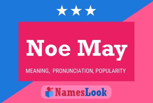 Noe May Name Poster