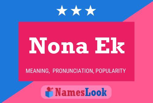 Nona Ek Name Poster