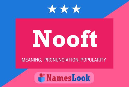 Nooft Name Poster