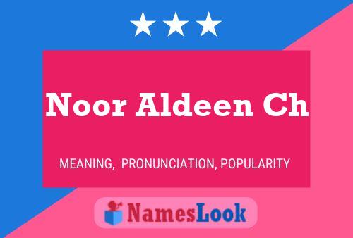 Noor Aldeen Ch Name Poster