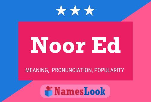 Noor Ed Name Poster