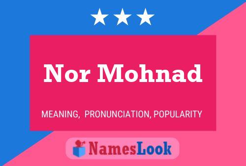 Nor Mohnad Name Poster