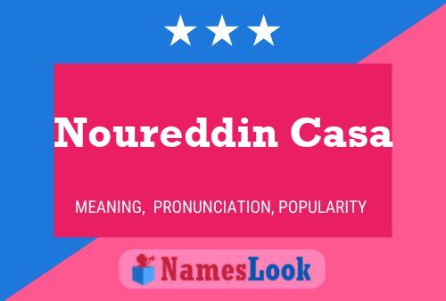 Noureddin Casa Name Poster