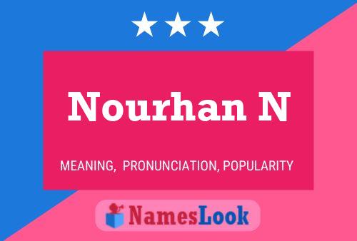 Nourhan N Name Poster