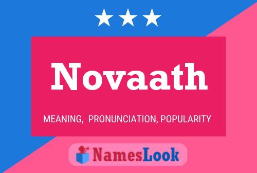 Novaath Name Poster