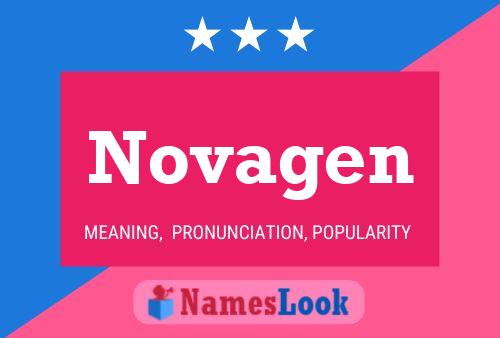 Novagen Name Poster