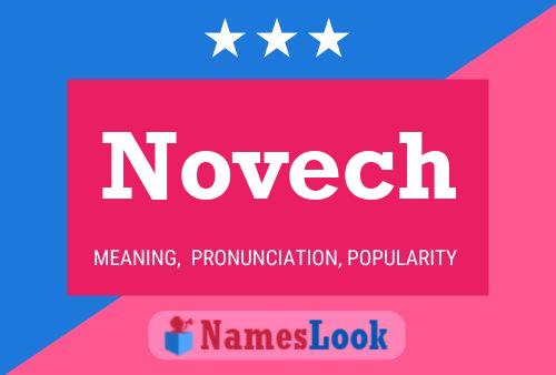 Novech Name Poster