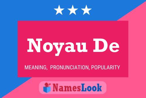 Noyau De Name Poster