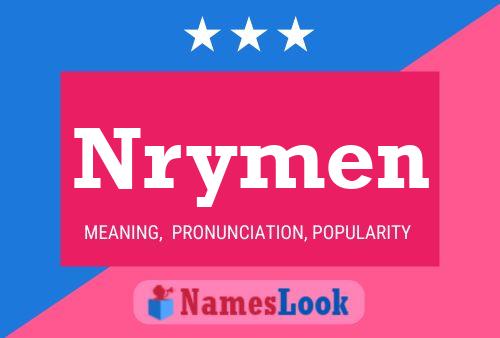 Nrymen Name Poster