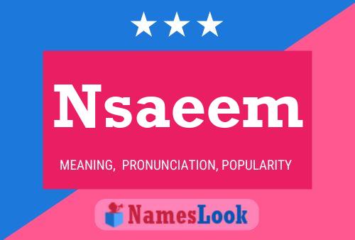 Nsaeem Name Poster