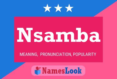 Nsamba Name Poster