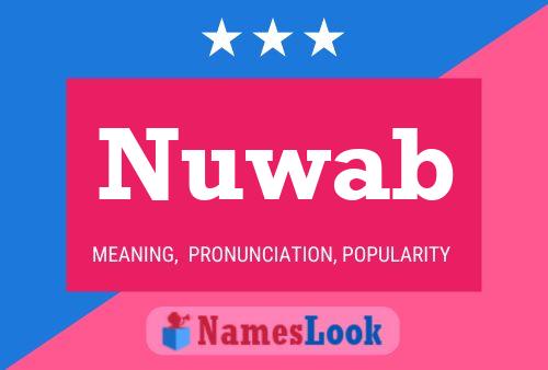 Nuwab Name Poster