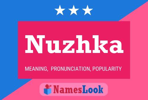 Nuzhka Name Poster