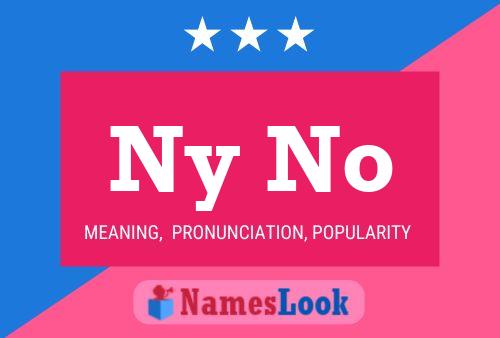 Ny No Name Poster